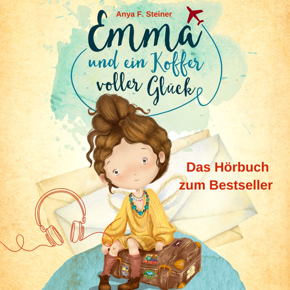 Emma und ein Koffer voll Glück - Hörbuch Cover